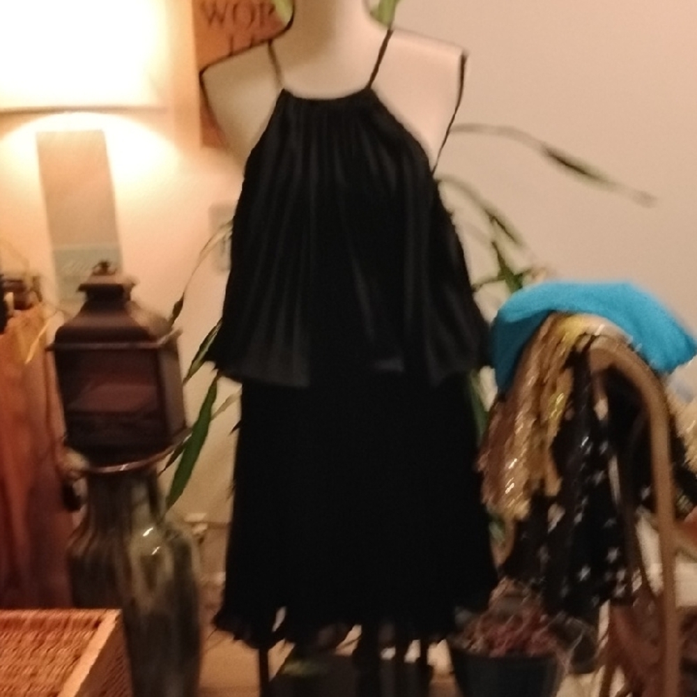 Endless Rose Black Midi Dress